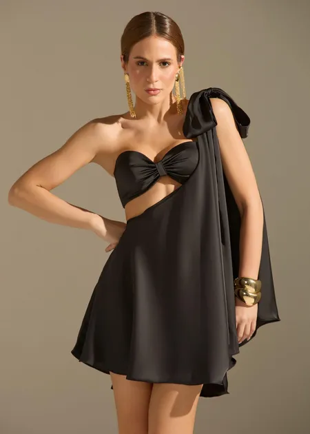 VESTIDO ROMANA PRETO VESTIDO ROMANA PRETO