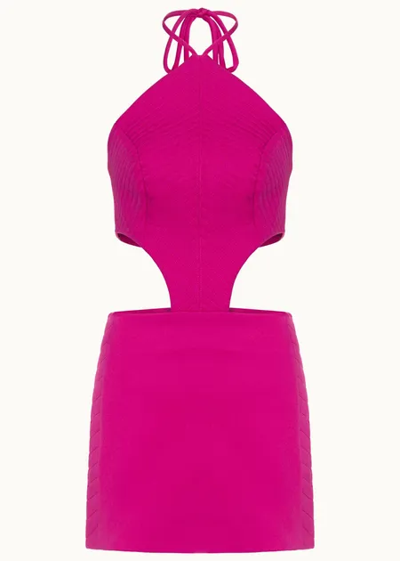 VESTIDO ELISA ROSA BARBIE