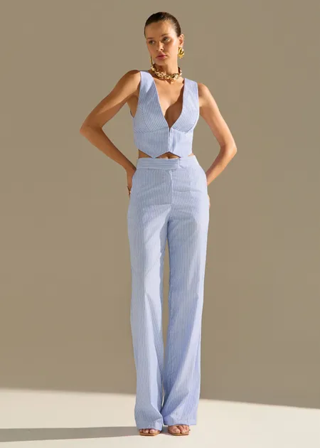 CALÇA POSITANO AZUL