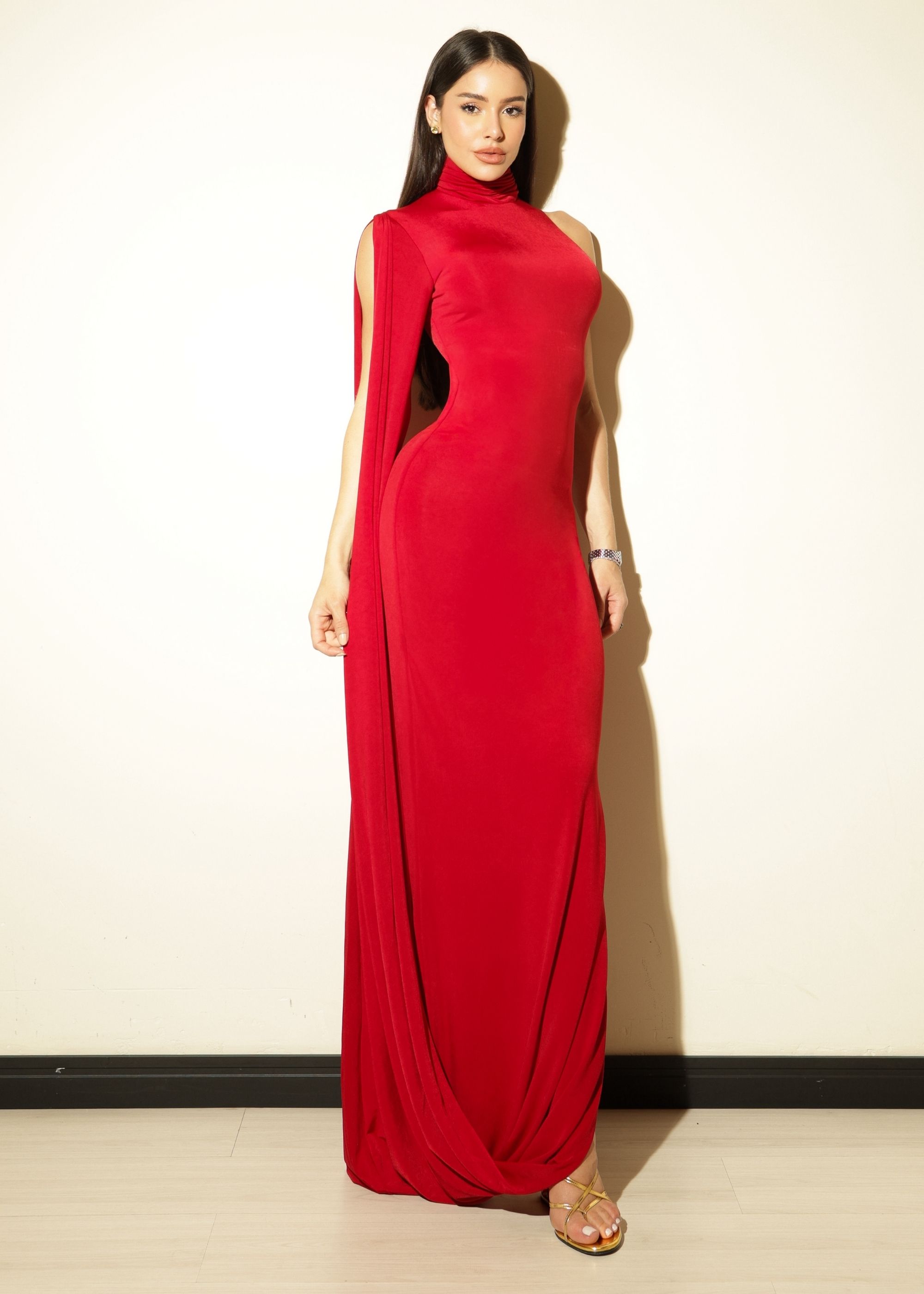 VESTIDO SIENA VERMELHO