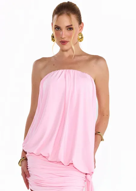 VESTIDO VIVIENE ROSA